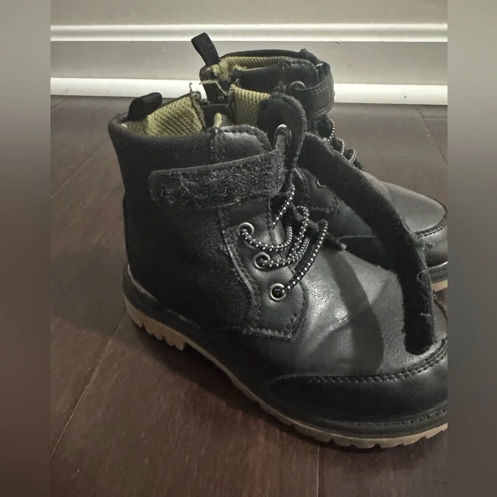 Toddler Wonder Nation Black Boots